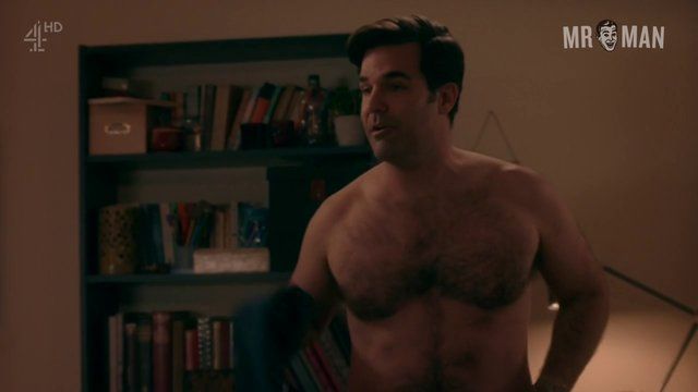 Sexiest Rob Delaney Scene in Catastrophe. Shirtless, bulge, butt. 18919