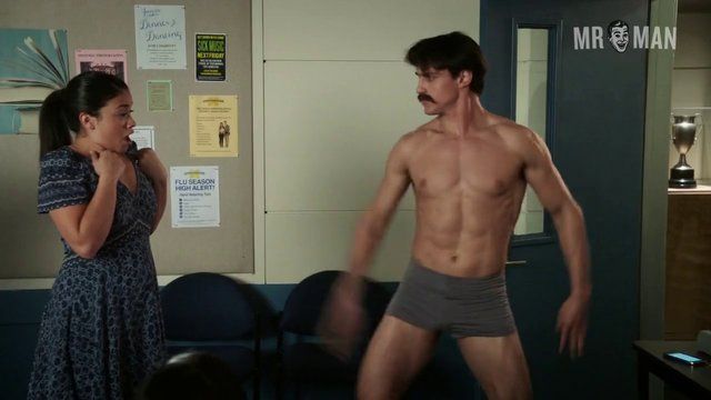 Hottest Joe LoCicero Scene in Jane the Virgin. Sexy, Shirtless, Underwear, bulge. 13790