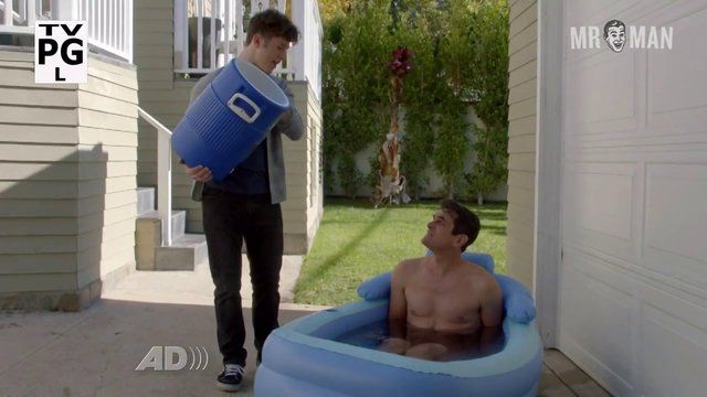 Sexiest Ty Burrell Scene in Modern Family. Sexy, Shirtless, bathing suit, underwear. 18835