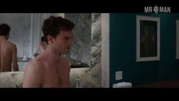 Jamie Dornan Naked in Fifty Shades of Grey. Shirtless, Butt, Straight, penis. 9025