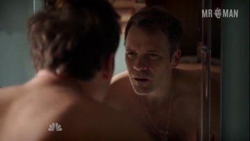 Sexiest Peter Sarsgaard Scene in The Slap (US). Bulge, Sexy, Shirtless, underwear. 8341