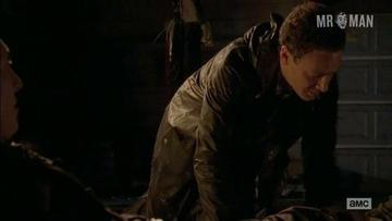 Ross Marquand, Jordan Woods-Robinson in The Walking Dead (2010-2022) Gay Gay Sexy 8491