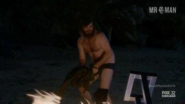 Hottest Will Forte Scene in The Last Man on Earth. Sexy, Shirtless, Underwear, bulge, butt. 13388