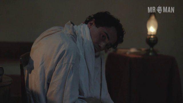 Michele Riondino Nude in Leopardi. Balls, Butt, Penis. 8722