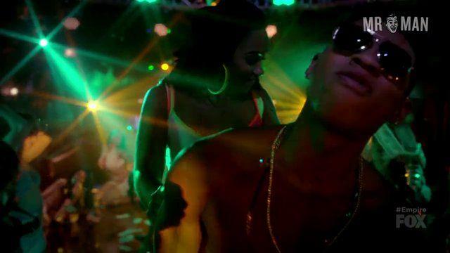 Hottest Bryshere Y. Gray Scene in Empire. Sexy, Shirtless, Straight, bulge, underwear. 13970