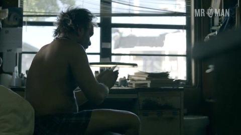 Norbert Leo Butz Nude as Kevin Rayburn. Shirtless, Butt, underwear. 8810