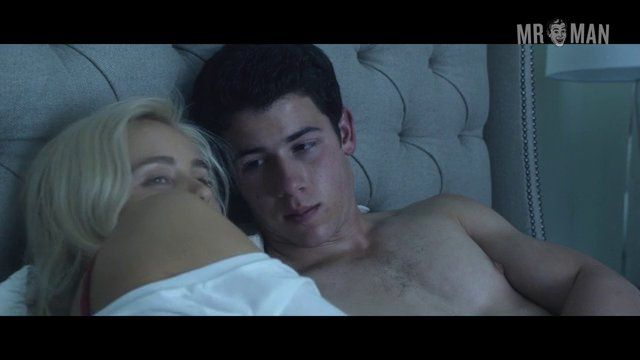 Hottest Nick Jonas Scene in Careful What You Wish For. Sexy, Shirtless, Underwear, bathing suit, butt. 8942