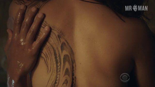 Sexiest Mido Hamada Scene in The Dovekeepers. Sexy, Shirtless, straight. 8947