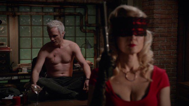 Sexiest David Anders Scene in iZombie. Shirtless, bathing suit, sexy. 24643