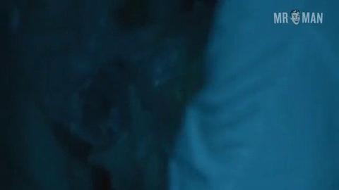Franz Rogowski Naked as Clemens Pollozek. Balls, Butt, Penis, Shirtless, bulge, underwear. 9159