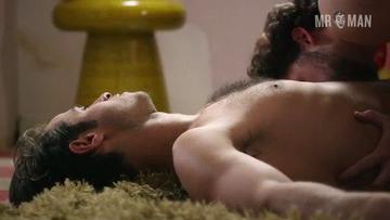 Marc Sinoway, Hunter Hoffman in Hunting Season (2012-2015) Gay Sexy Shirtless Butt Balls Bulge 9356