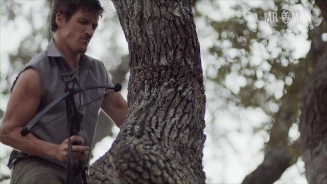 Sexiest Scenes of Sheriff Lincoln from The Walking Deceased. Bulge, Underwear, balls, butt. 9227