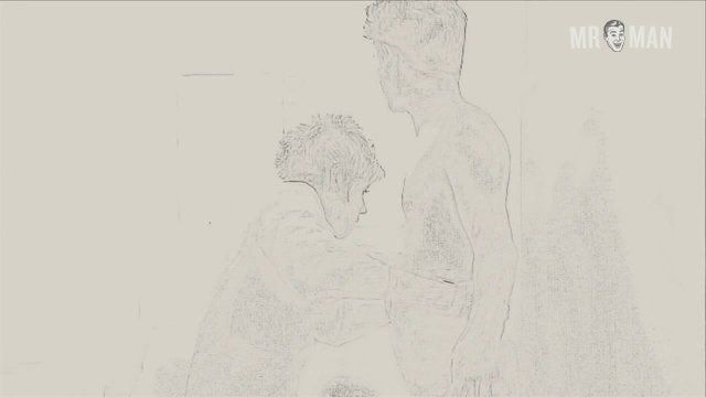 Simon Broström Naked as Niklas Österlund. Butt, balls, penis. 9327
