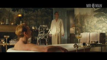 Mortdecai's Sexiest Scenes with Johnny Depp. Shirtless, bulge, prosthetic. 9360