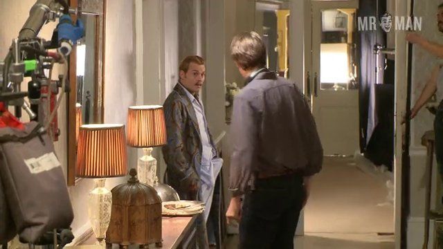 Sexiest Johnny Depp Scene in Mortdecai. Bulge, Prosthetic, sexy, shirtless. 9361
