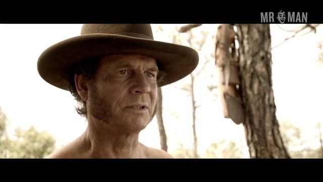 Hottest Bill Paxton Scene in Texas Rising. Shirtless, butt. 9482
