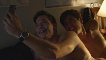 Hottest Michael Adam Hamilton Scene in The 10 Year Plan. Shirtless, gay, underwear. 9662