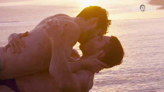 Sexiest Miguel Ángel Silvestre Scene in Sense8. Bulge, Gay, Sexy, Shirtless, Thong, butt, underwear. 19735