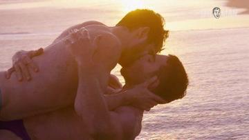 Miguel Ángel Silvestre, Alfonso Herrera in Sense8 (2015-2018) Bulge Gay Sexy Shirtless Thong Bulge Butt 19735