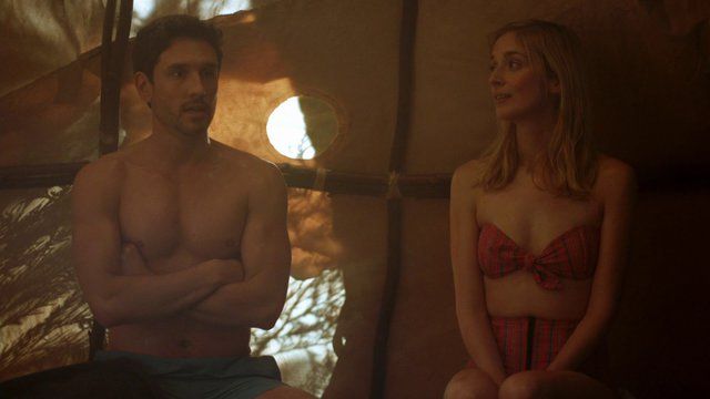 Sexiest Scenes of August Walker from UnREAL. Sexy, Shirtless, Bathing Suit, straight. 24251