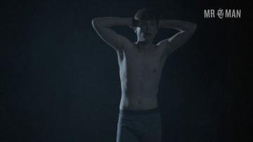 John Karna in Scream: The TV Series (2015-2016) Shirtless Underwear Bathing Suit Sexy 10147