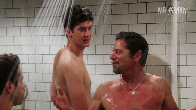Ryan Pinkston, Mike Castle, Guilford Adams, Lenny Citrano, Travis Johns in Clipped (2015) Shirtless Shirtless 10209