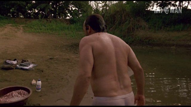 Sexiest Damián Alcázar Scene in Crónicas. Sexy, Shirtless, Underwear. 10219
