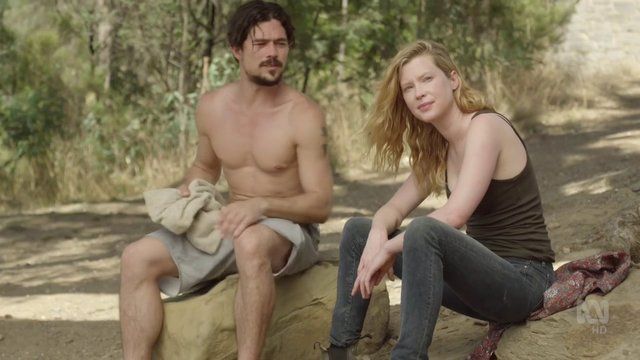 Hottest Luke Arnold Scene in Glitch. Shirtless, butt, straight. 21512