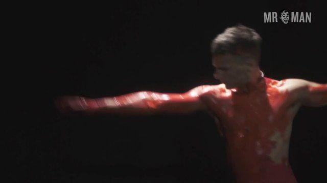 Biño Sauitzvy Nude as Danser. Balls, Butt, Penis, Shirtless, sexy. 10478