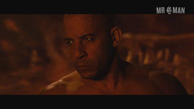 Vin Diesel in Riddick (2013) Shirtless Butt Sexy Butt Sexy 10716