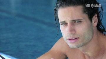 Alosian Vivancos in Club de Cuervos (2015-2019) Sexy Shirtless Bathing Suit Balls Bathing Suit 10854