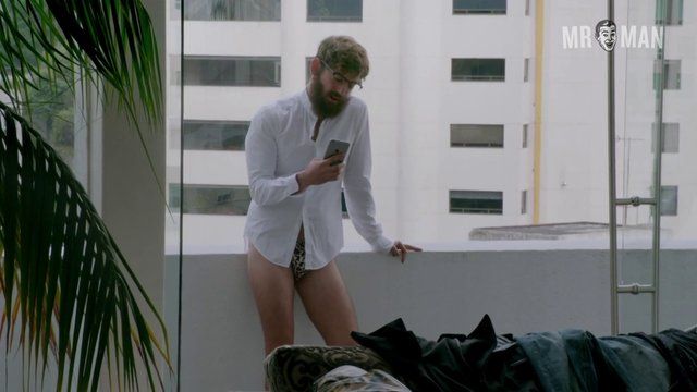 Club de Cuervos's Sexiest Scenes with Luis Gerardo Méndez. Thong, balls, bulge. 17442