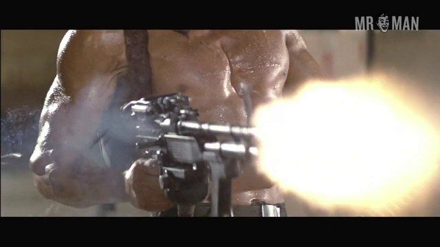Hottest John J. Rambo Scenes. Shirtless, bulge, thong. 10905