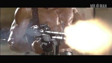 Sylvester Stallone in Rambo: First Blood Part II (1985) Shirtless Bulge Shirtless 10905