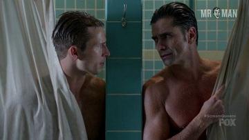 Glen Powell, John Stamos in Scream Queens (2015-2016) Sexy Shirtless Sexy Shirtless 16270