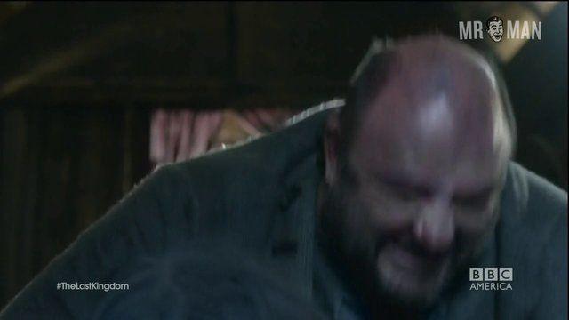 Oswald from The Last Kingdom Naked. Straight, Butt, sexy. 11783
