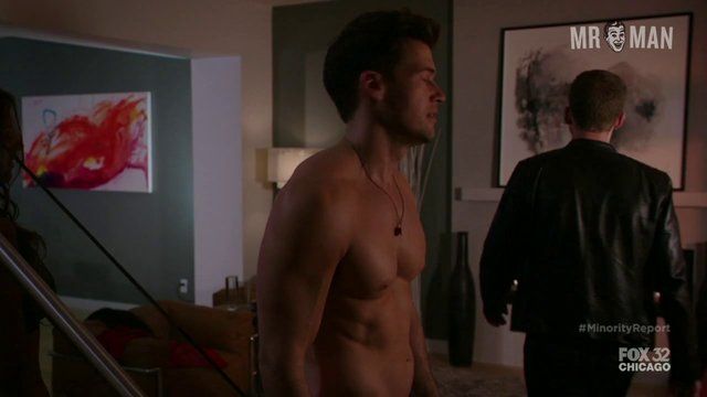 Sexiest Dominic Downer Scene in Minority Report. Sexy, Shirtless, Straight. 11515