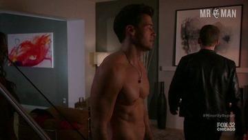 Sexiest Dominic Downer Scene in Minority Report. Sexy, Shirtless, Straight. 11515