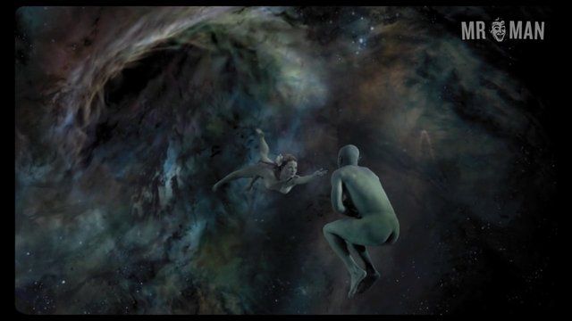 Christoph Waltz Naked in The Zero Theorem. Butt, Shirtless. 11809
