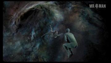 Christoph Waltz Naked in The Zero Theorem. Butt, Shirtless. 11809