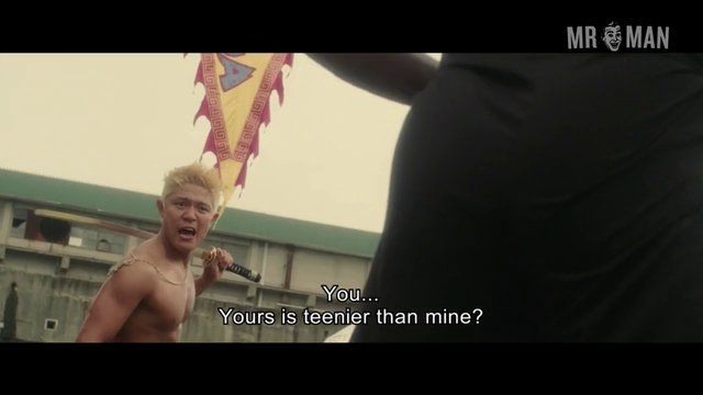 Bernard Ackah Naked in Tokyo Tribe. Shirtless, Butt, thong, underwear. 12001