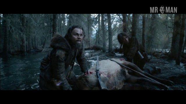 Cole Vandale Naked in The Revenant. Balls, Butt, Penis, Shirtless. 12007