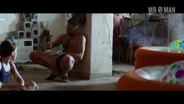 Vincent Cassel in Partisan (2015) Bathing Suit Bulge Shirtless Bathing Suit Bulge 12010