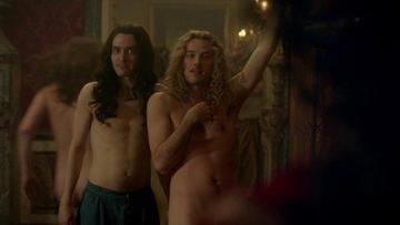 Alexander Vlahos, Evan Williams in Versailles (2015-2018) Shirtless Butt Butt Gay 23580