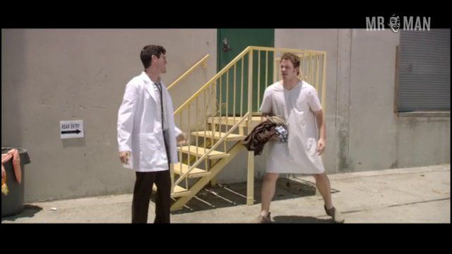 Chris Pratt Naked as Lester Watts. Butt, Sexy, prosthetic, shirtless. 12141
