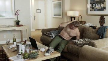 Alan Tudyk in Con Man (2015-2016) Sexy Shirtless Bathing Suit Bulge 12340