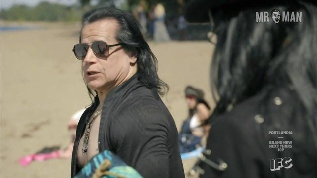 Portlandia's Sexiest Scenes with Glenn Danzig. Bathing Suit, Sexy, Shirtless. 12960