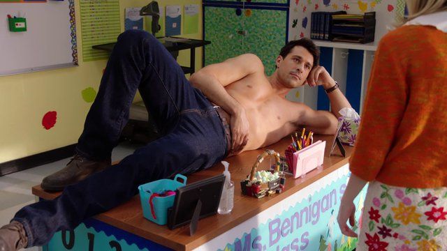 Sexiest Ryan Caltagirone Scene in Teachers. Shirtless. 22195