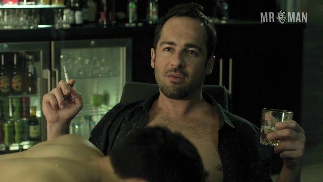 Sexiest Alex Dimitriades Scene in Ruben Guthrie. Gay, Sexy, shirtless. 12661