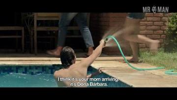 Michel Joelsas in The Second Mother (2015) Bathing Suit Sexy Shirtless Bathing Suit Sexy 12711